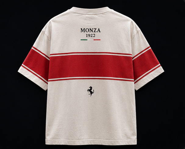 Koszulka Ferrari Monza Oversize - obrazek 2