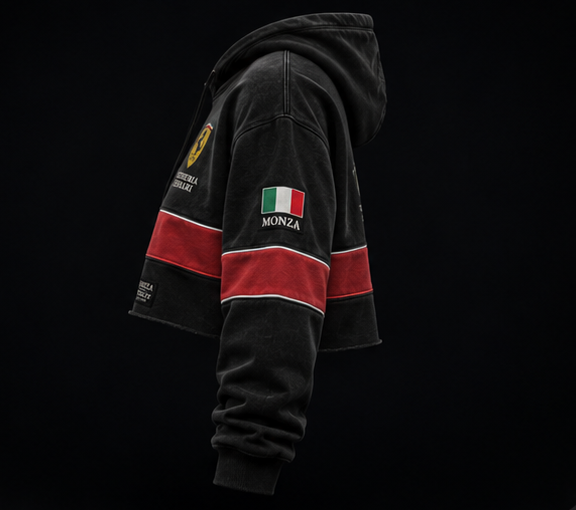 Bluza Ferrari Monza Cropped - obrazek 3