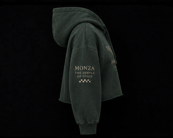 Bluza Aston Martin Cropped - obrazek 3