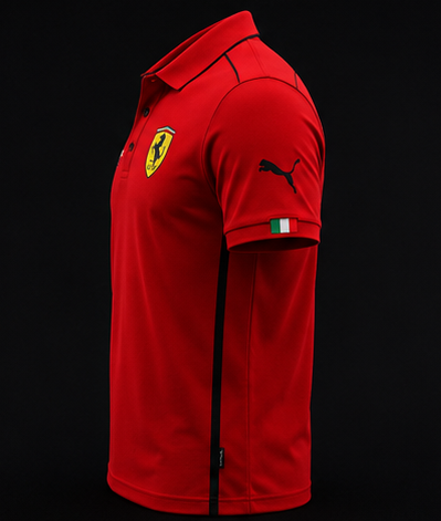 Koszulka Polo Scuderia Ferrari - obrazek 2